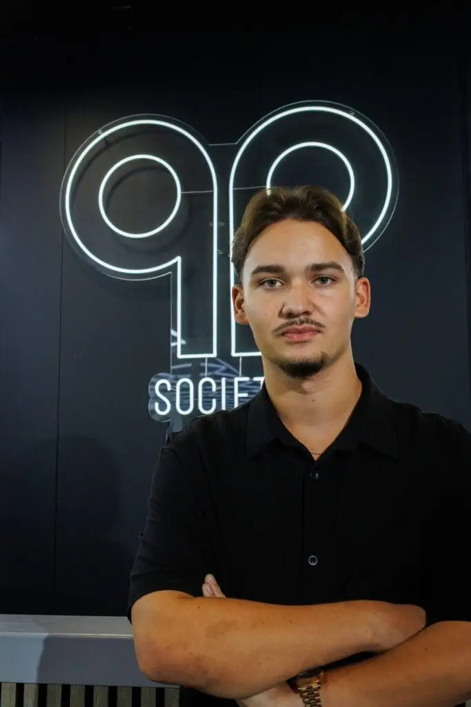Quinten, barber en eigenaar van QP Society