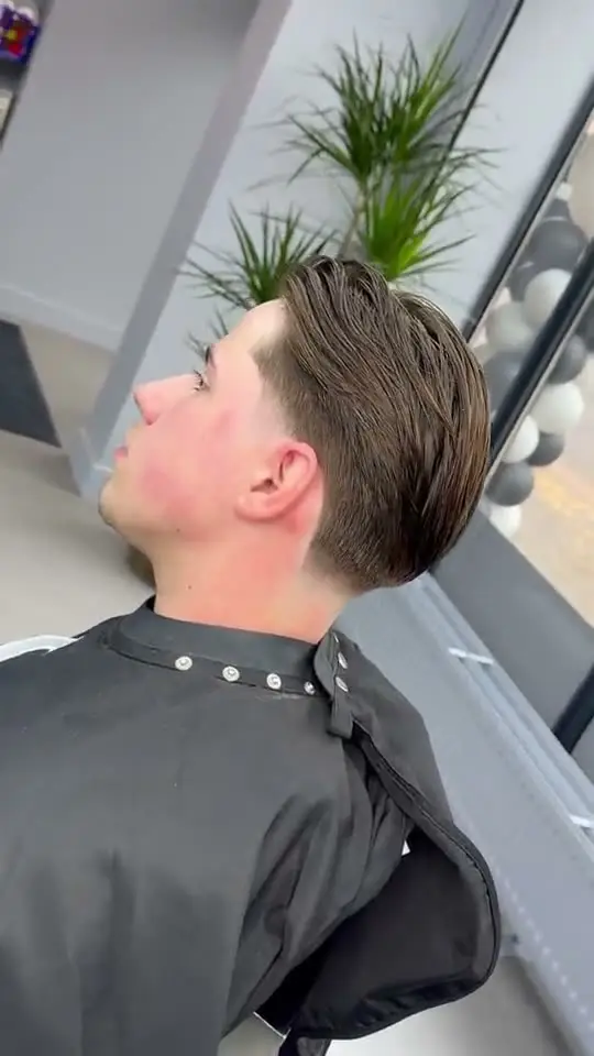 Lange flow met taper, geknipt door Jim